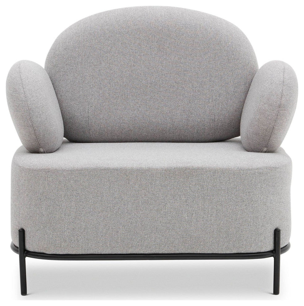Wing Sofa Chair, Gray