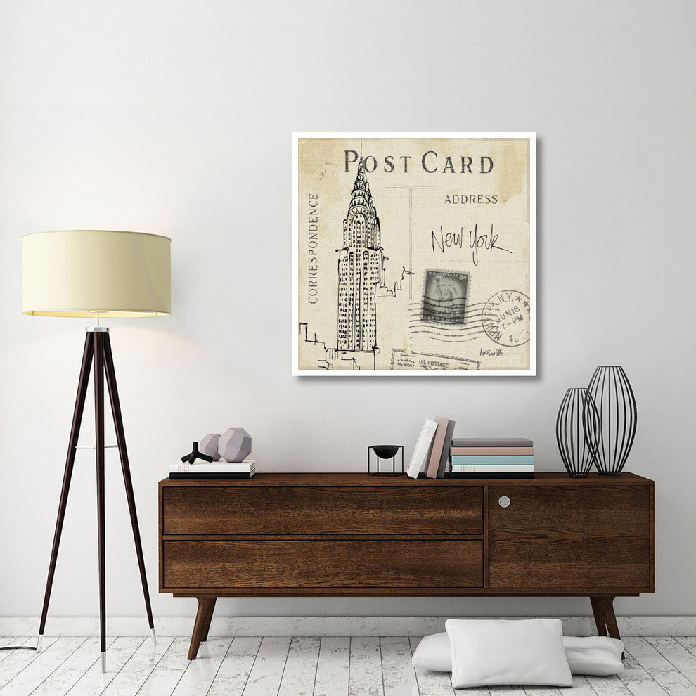 "Postcard Sketches I" Digital Paper Print by Anne Tavoletti, 42"x42"