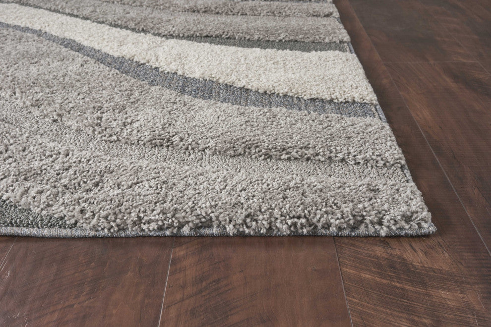 HomeRoots 6' Rose Pink Hand Woven Round Indoor Shag Area Rug