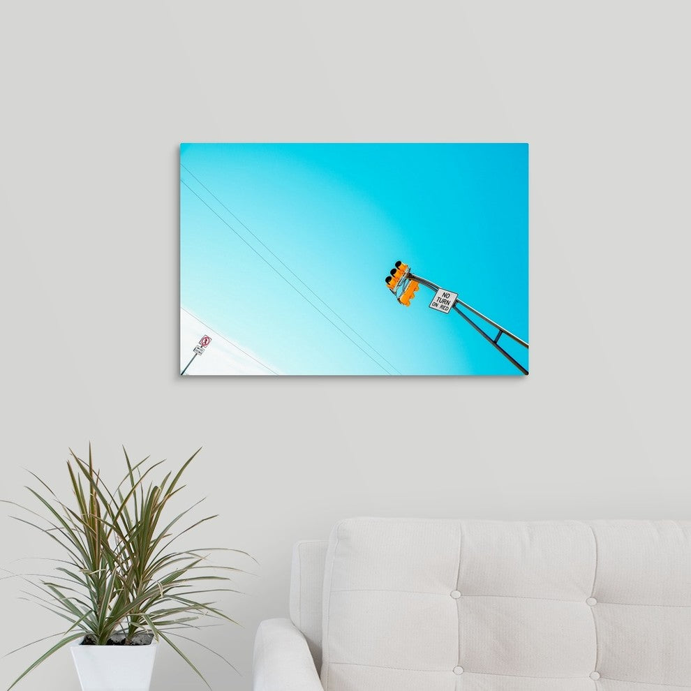 "Crosswalk" Wrapped Canvas Art Print, 24"x16"x1.5"