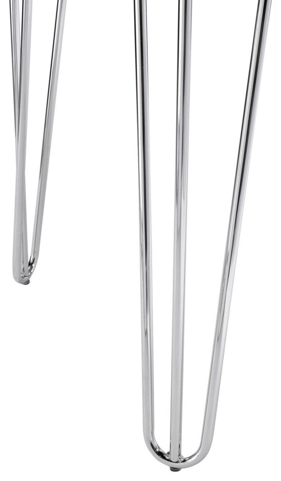 Kallen 47" Desk, Gray With Hairpin Legs