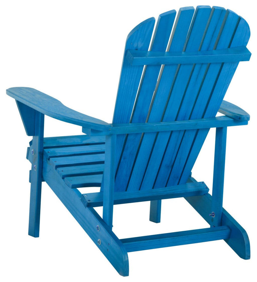 Earth Collection Adirondack Chair With phone and cup holder, Sky Blue, Two Adiro