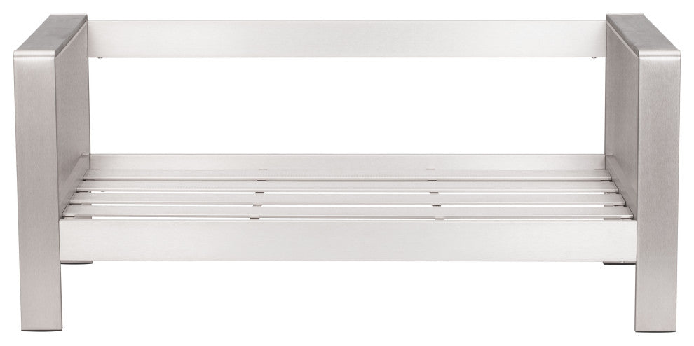 Cosmopolitan Sofa (Frame only) Brushed Aluminum