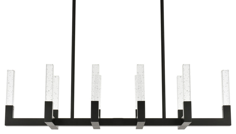 48" Adjustable LED Pendant, Black