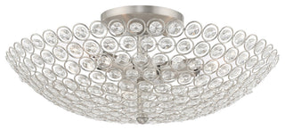 Livex Lighting Brushed Nickel 3-Light Ceiling Mount