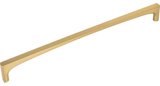 Top Knobs TK1017 Riverside 12 Inch Center to Center Handle - Flat Black