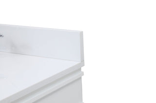 Home Living 21" Transitional White-Light Bathroom Vanity