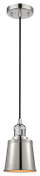 1-Light Addison 5" Mini Pendant, Polished Nickel