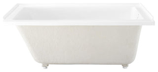 Voltaire Acrylic With Integral Tile Flange, 60"x30", Right Hand Drain