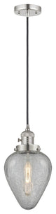 Innovations 201CSW-PN-G165-LED 1 Light Pendant, Switch, Polished Nickel