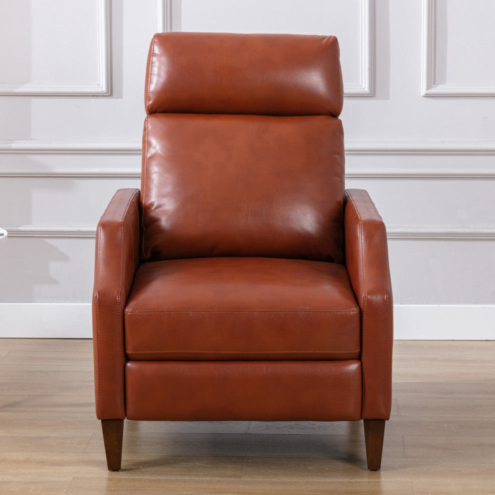 Balantyne Push Back Recliner, Caramel