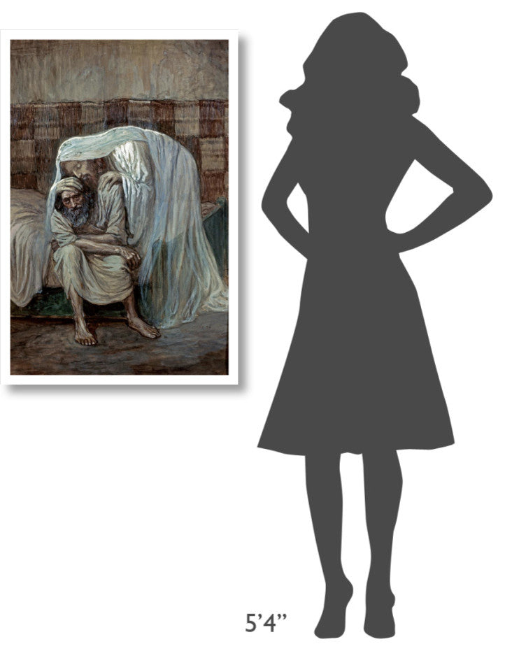 "God is Near the Afflicted" Digital Paper Print by James Tissot, 25"x38"