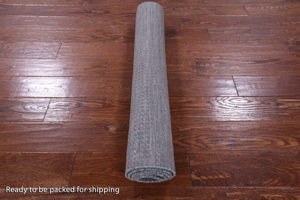 Savannah Grass Handmade Wool and Silk Rug 3' 1" X 5' 2" Q11521