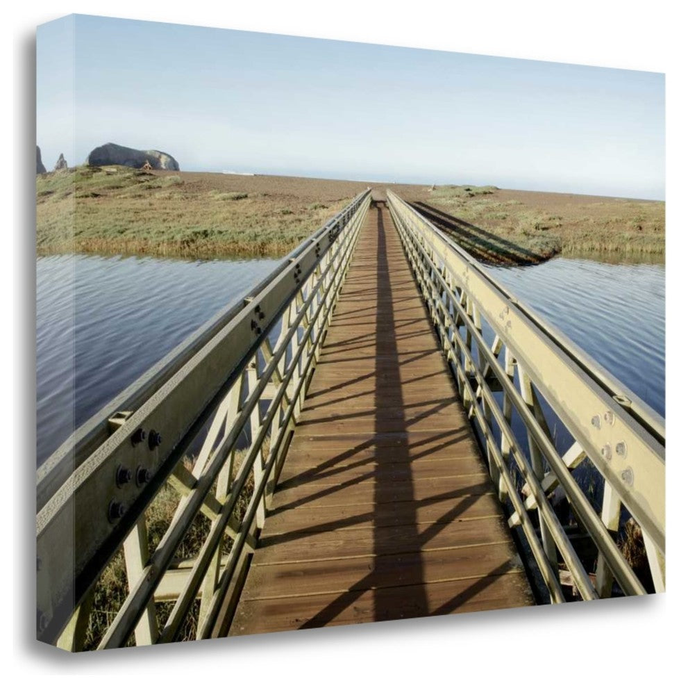 "Lagoon Bridge - 2" By Alan Blaustein, Giclee Print on Gallery Wrap Canvas