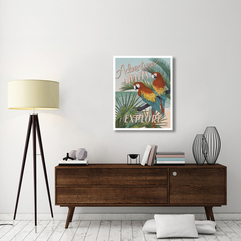 "Welcome to Paradise V" Digital Paper Print by Janelle Penner, 30"x37"