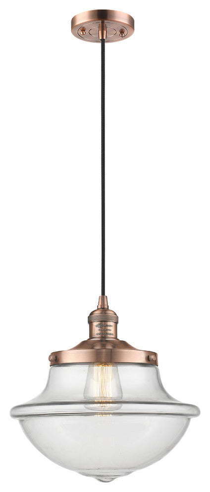 Innovations Lighting 201C-Ac-G542Cl-Led 1 Light Dimmable Led Pendant