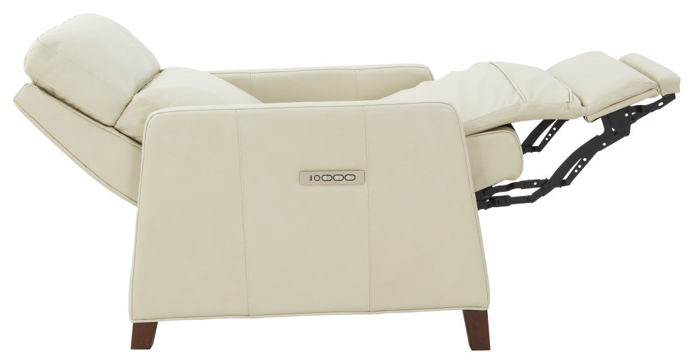 James Zero Gravity Power Recliner w/Power Head Rest and Lumbar, Barone Parchment