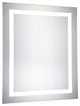 LED Hardwired Mirror Rectangle W24"H30" Dimmable 5000K