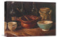 "Still Life Earthenware And Bottles" Canvas Giclee by Vincent Van Gogh, 16"x11"