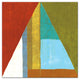 Colorful Triangle 24x24 Canvas Wall Art
