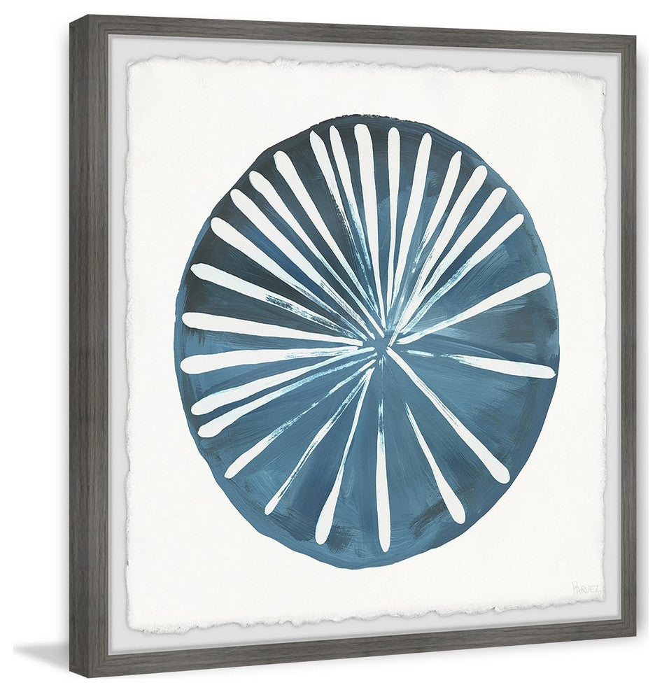 "Floral Eye" Framed Painting Print, 32"x32"