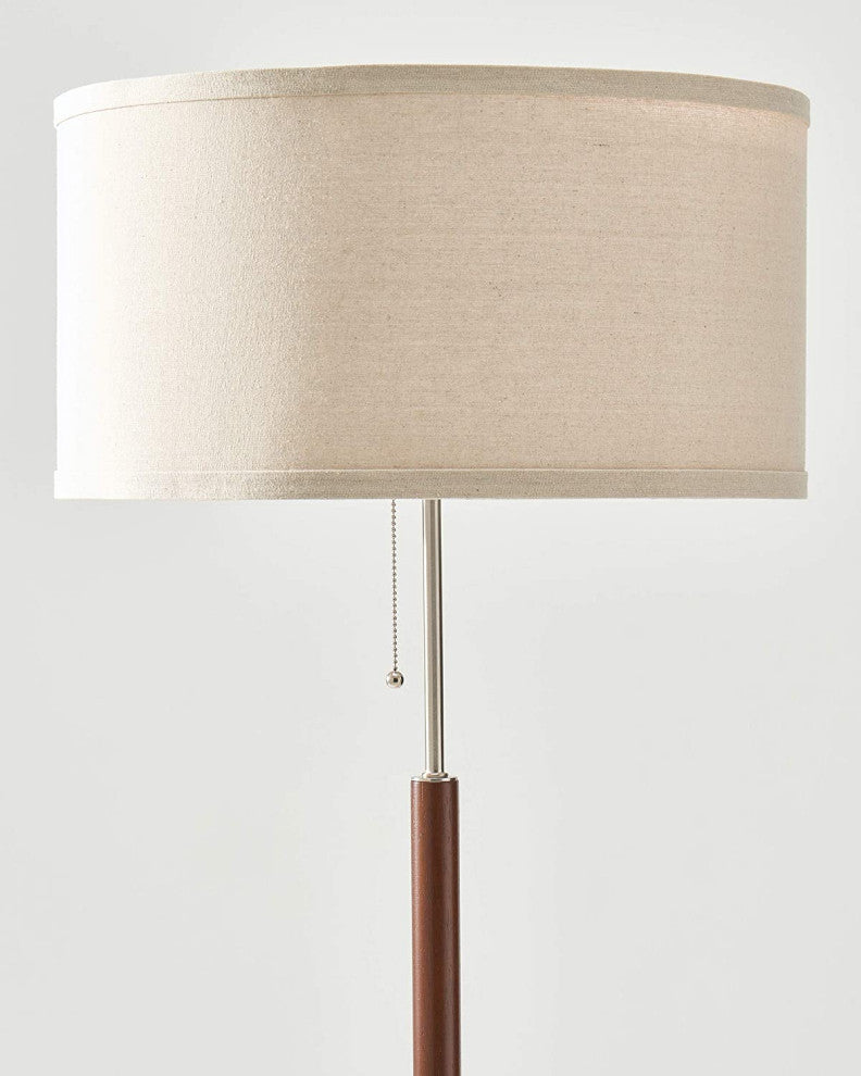 Brightech Carter Floor, LED Mid Century Modern Floor Bedroom & Living Room Lamp
