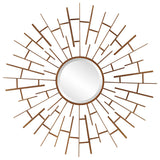 Uttermost Tangled Bronze Round Mirror