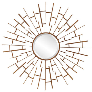 Uttermost Tangled Bronze Round Mirror