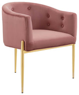 Savour Tufted Performance Velvet Accent Chair EEI-3903-DUS