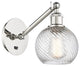 Innovations 317-1W-PN-G1214-6 1-Light Sconce, Polished Nickel