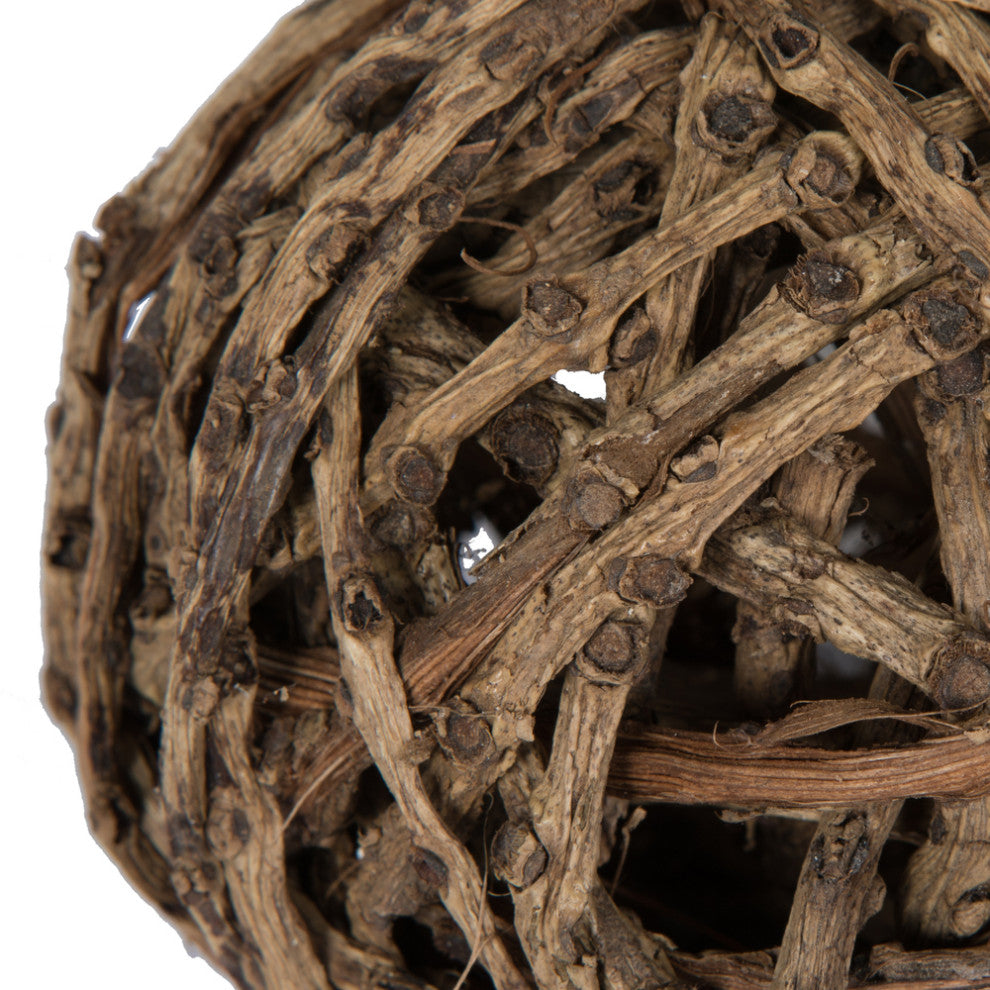 Vickerman Natural Botanicals Tail Ball., Natural, 4"