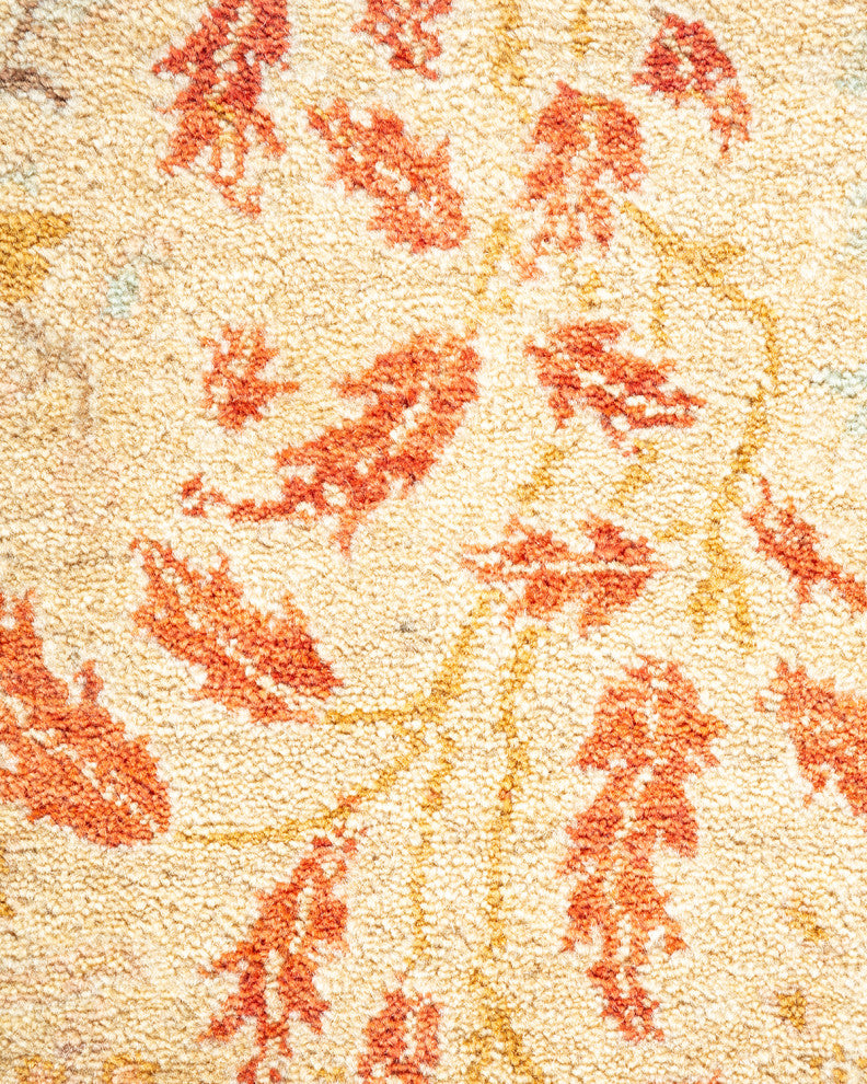 Mogul, One-of-a-Kind Hand-Knotted Area Rug Yellow, 8'0"x10'3"