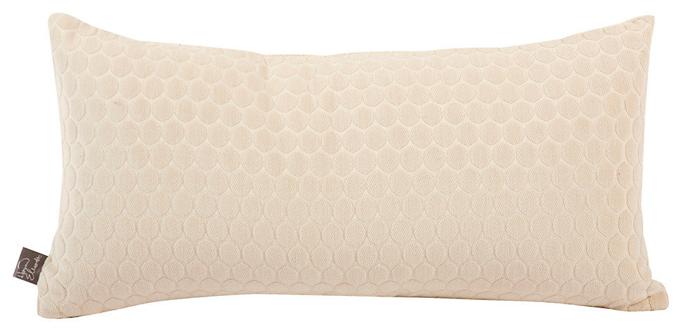 Howard Elliott Deco Sand Kidney Pillow, Down Insert