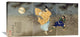 "Playing the Flute by Moonlight" Artwork, 40" x 19"