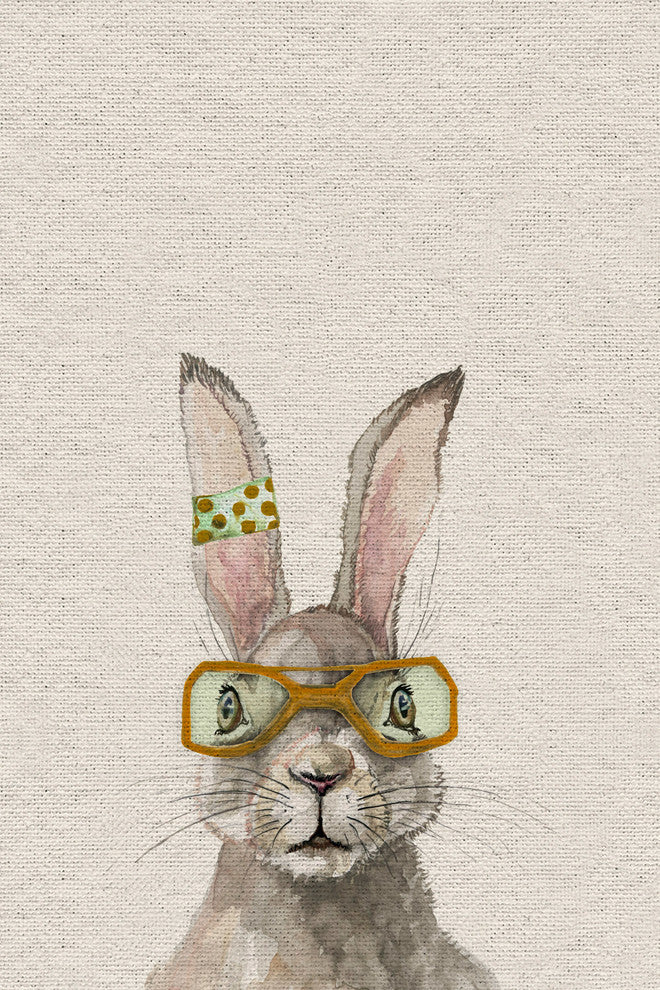 "The Hairdresser" Painting Print, Wrapped Canvas, 8"x12"