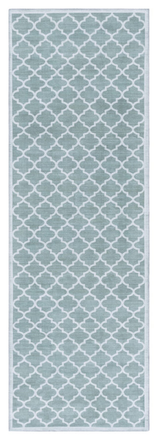 Safavieh Arizona Machine-Washable Collection ARZ172 Rug, Sage/Ivory, 2'6"x8'