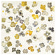 "Randomly II" Digital Paper Print by Shirley Novak, 38"x38"
