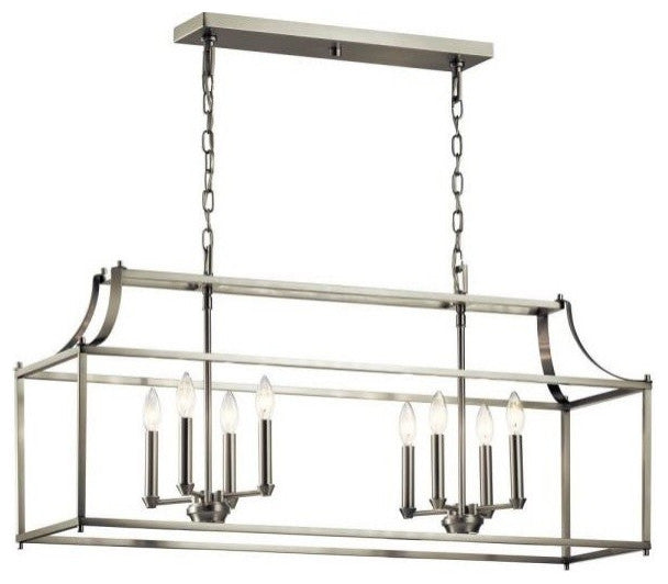 Linear Chandelier 8-Light