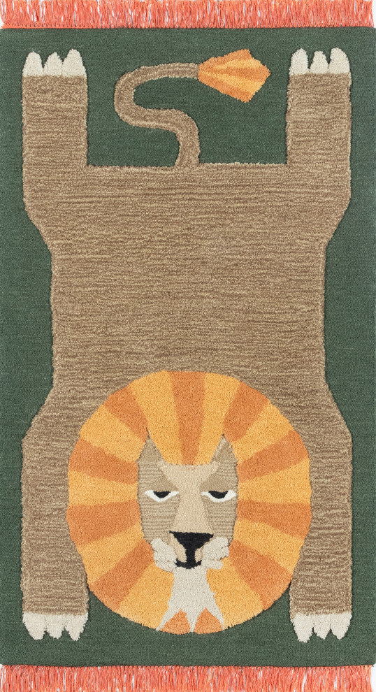 Rug Novogratz Atticus, ATC-1, Green, 5'x7', 46077