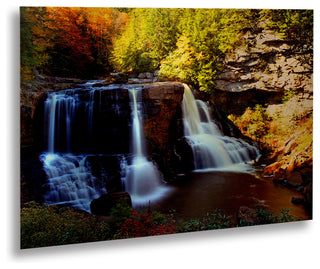 CATeyes 'Motion' Floating Brushed Aluminum Art, 22x16