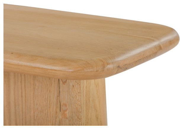 Laurel Solid White Oak Console Table