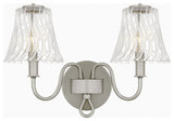 McKinney Two Light Bath in Brushed Nickel