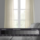 Birch Linen Sheer Curtain Single Panel, 50"x120"