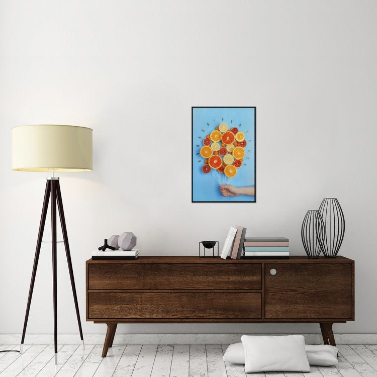 "Congratulations On Spring" Framed Canvas Giclee by Dina Belenko, 21x31"