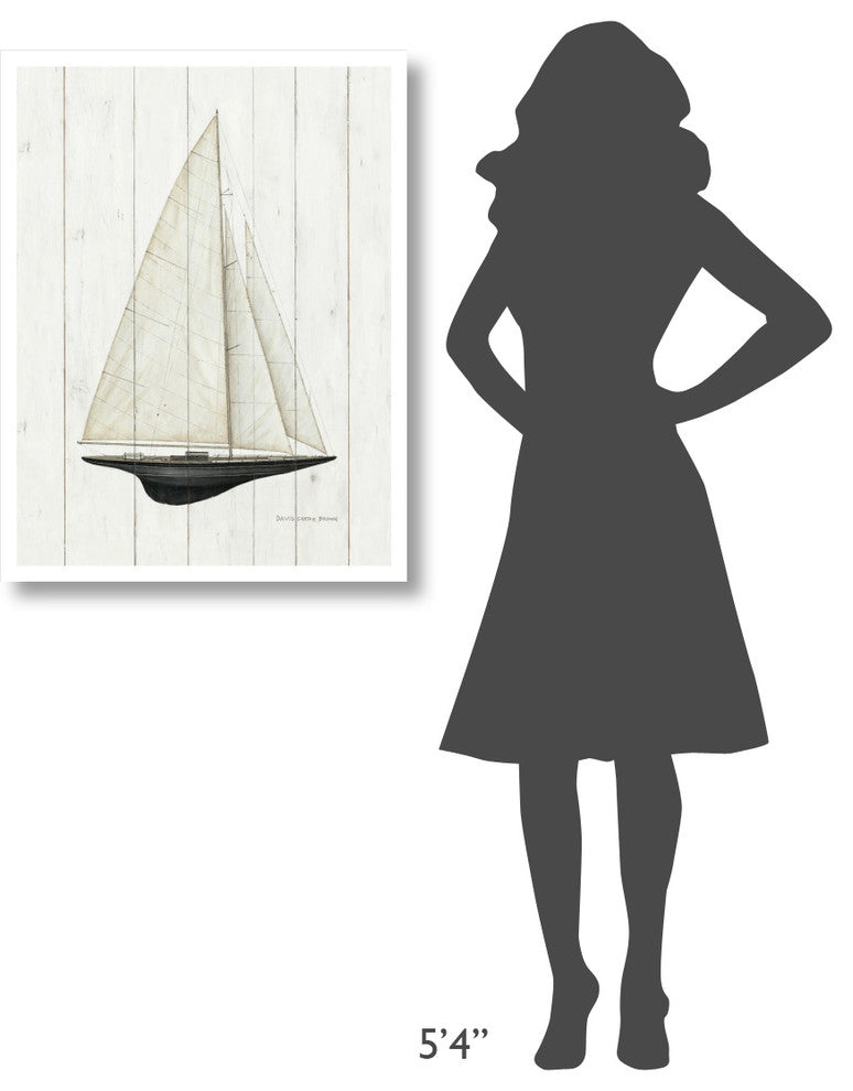 "Salboats II" Digital Paper Print by David Carter Brown, 26"x34"