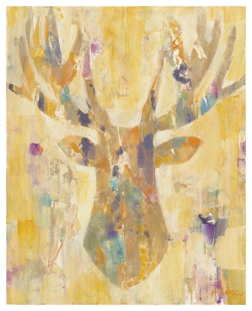 "Spring Buck" Digital Paper Print by Albena Hristova, 18"x22"