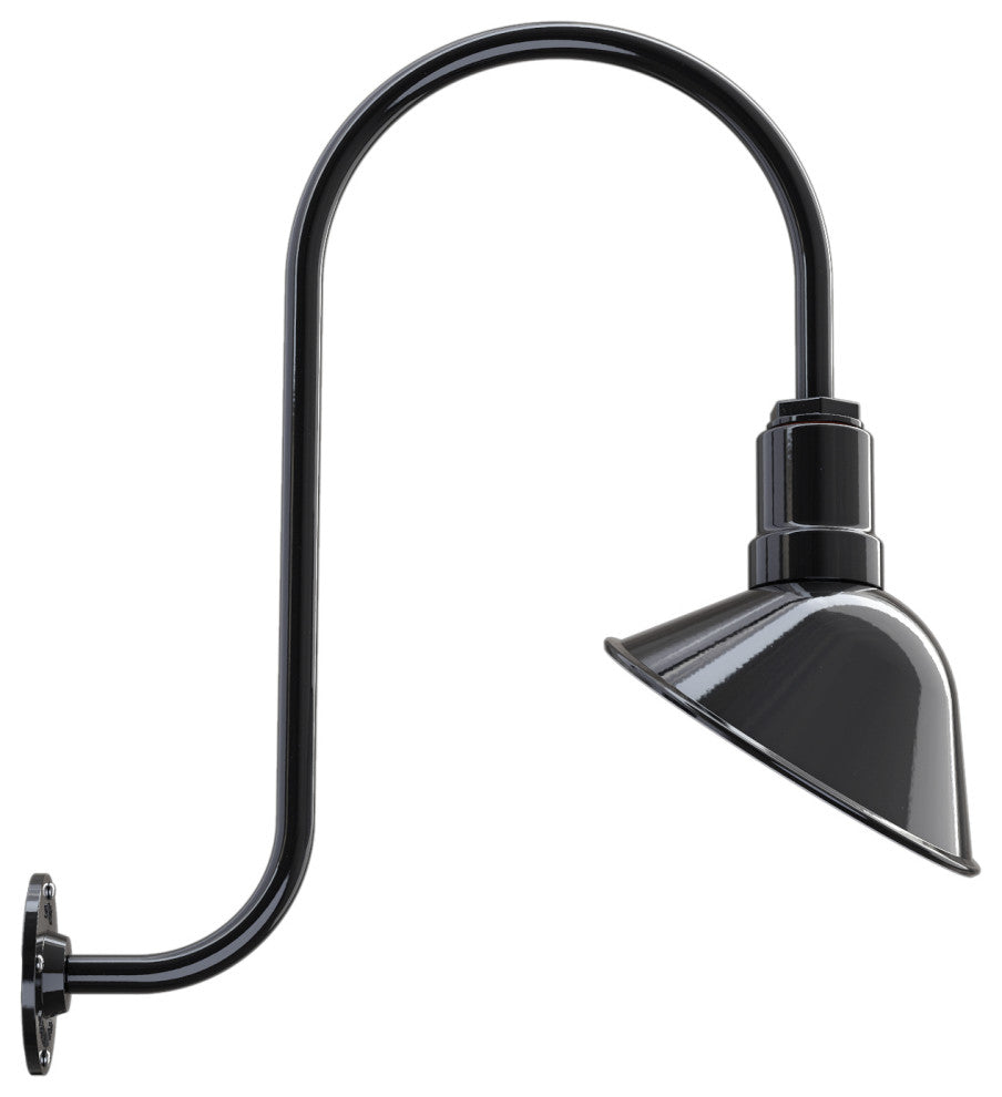 Steel Sign & Decor Light, The Venice, Black