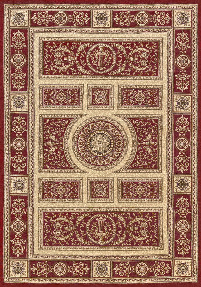 Legacy Red Rug, 5''3"x7''7"