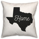 Texas Home 18x18 Spun Poly Pillow