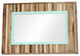Summerland Barnwood Mirror 26"x35", White